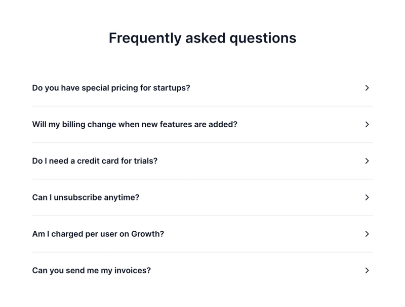 Arcade
				faq ui component