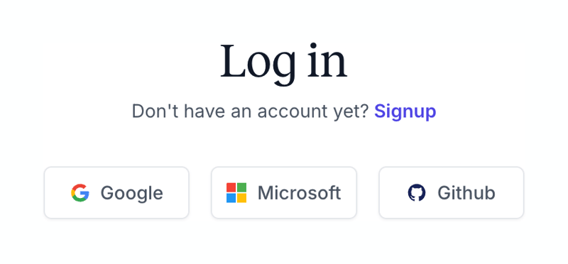 Gumlet
				social login button ui component