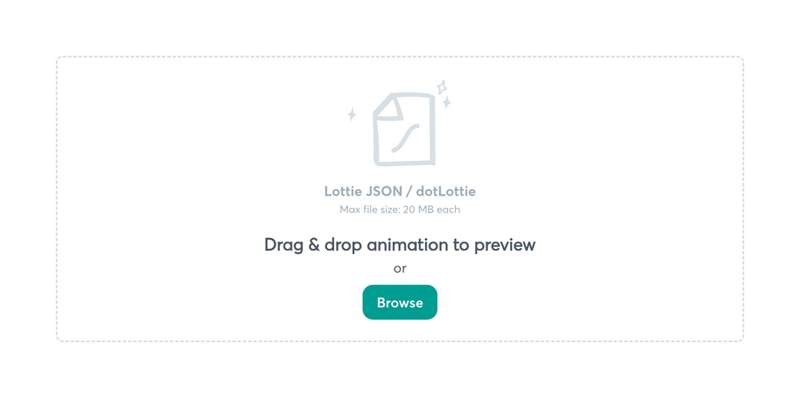 Lottie
				file upload input ui component