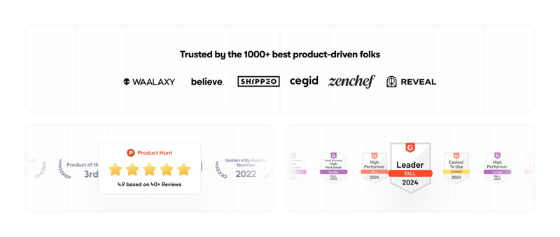 Jimo
				social proof ui component