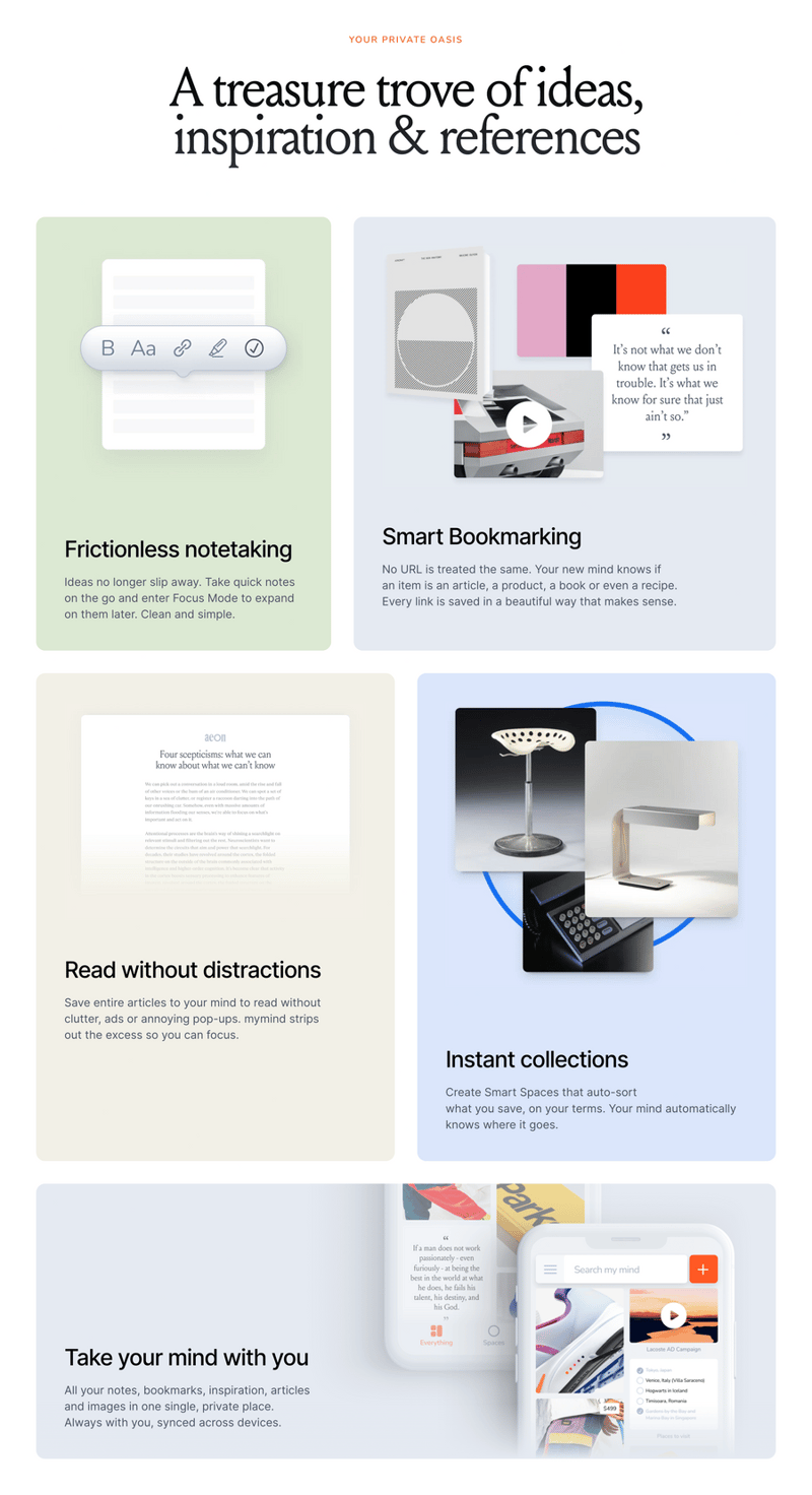 Mymind
				bento box ui component