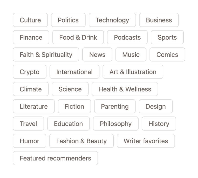Substack
				badge ui component