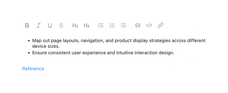 Motion
				rich text editor ui component