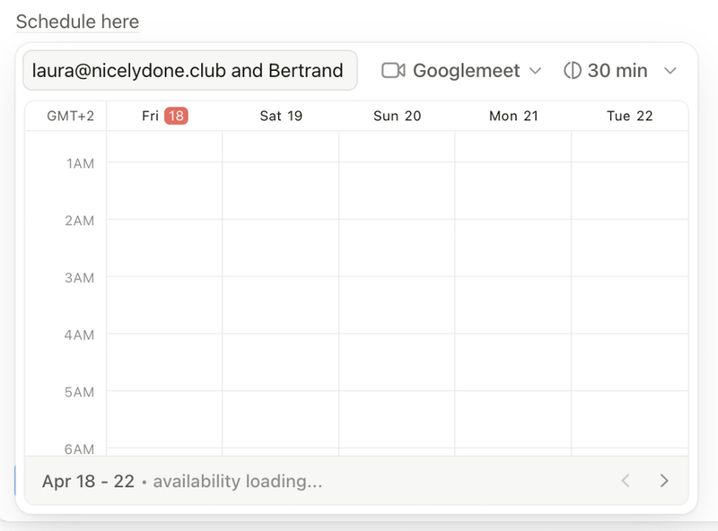 Notion Mail
				datepicker ui component