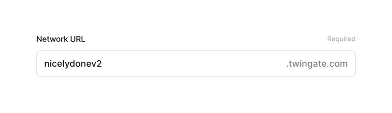 Twingate
				input text ui component