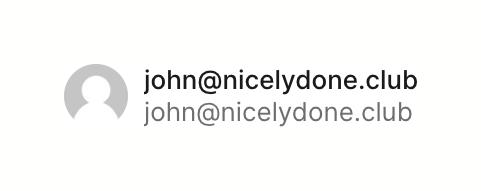 Clerk
				avatar ui component