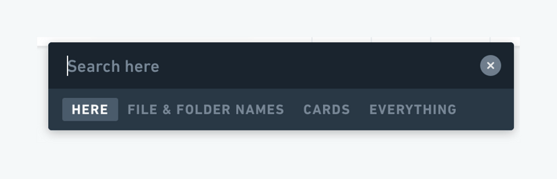 Whimsical
				input search ui component