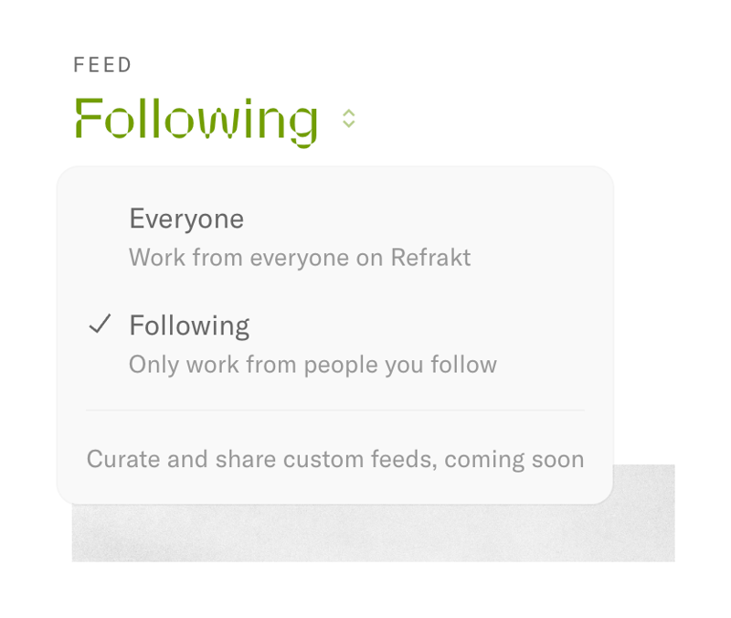 Refrakt
				dropdown menu ui component