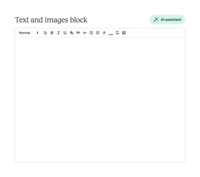 Teachable
				artificial intelligence ui component