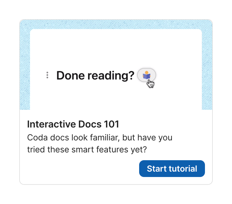 Coda
				card ui component