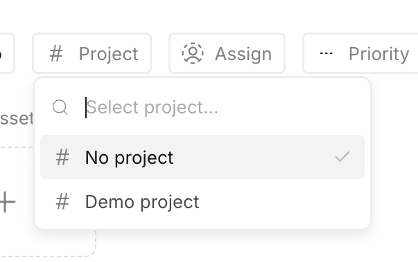 Workflow
			search bar project management desktop task management ui component
