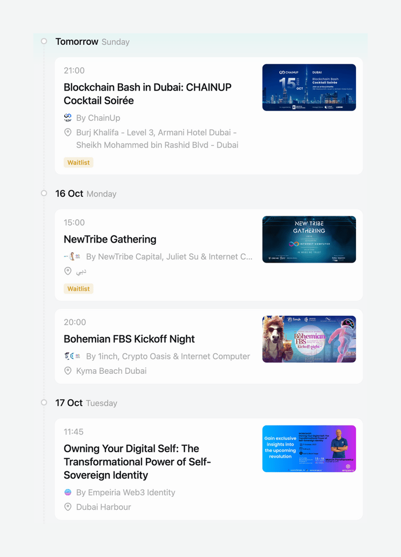 Luma
				timeline & history ui component
