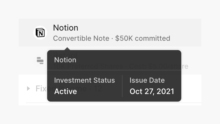 Compound Planning
				tooltip ui component