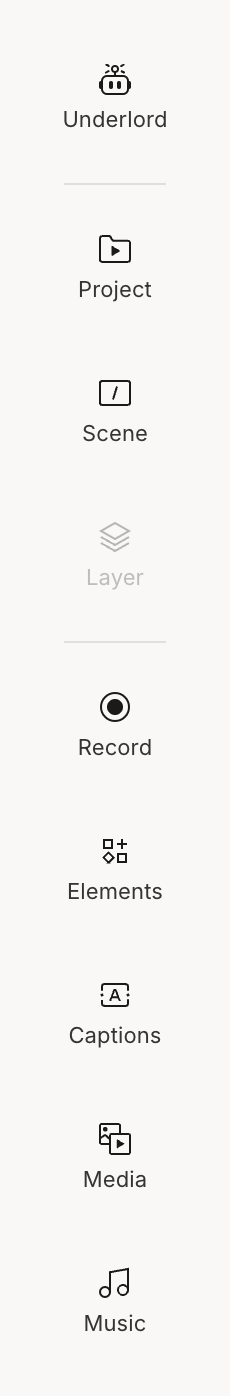 Descript
				toolbox ui component