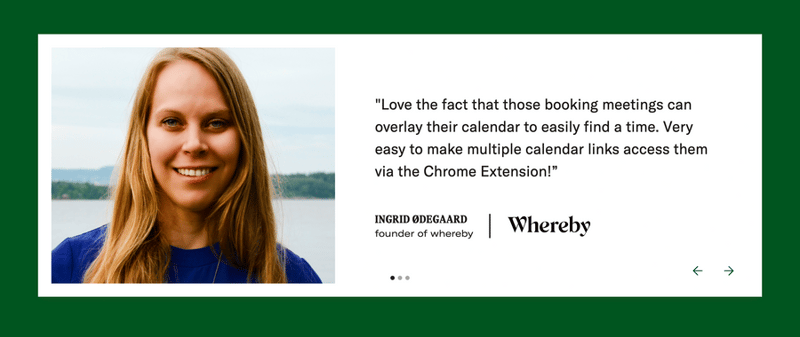 SavvyCal
				testimonial ui component