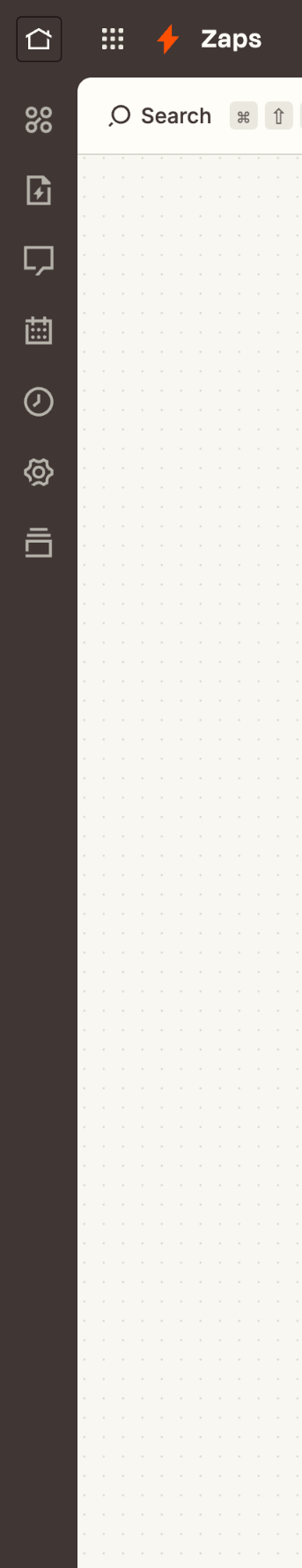 Zapier
				vertical navigation ui component