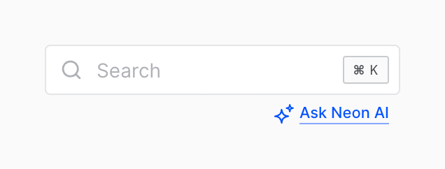 Neon
				artificial intelligence ui component