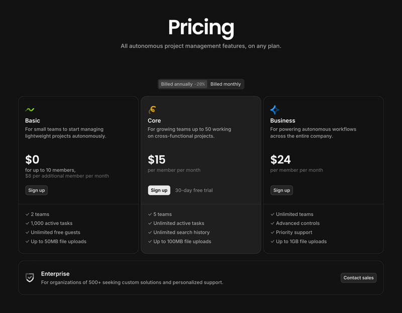 Height
				pricing section ui component