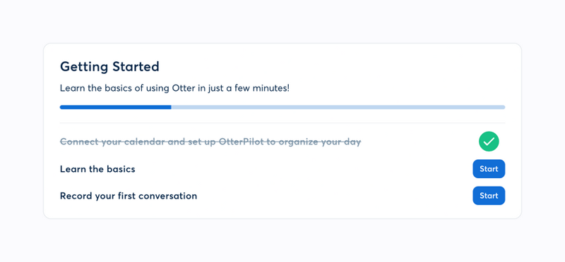 Otter
				progress indicator ui component