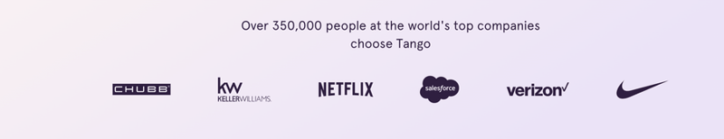 Tango
				social proof ui component