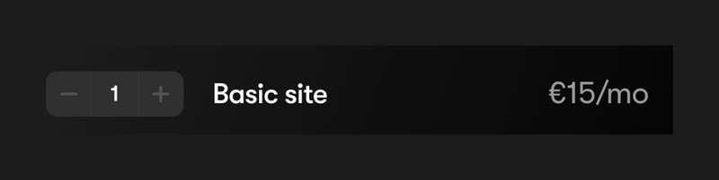 Framer
				input number ui component