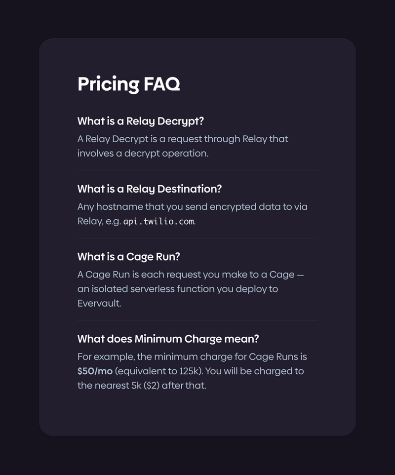 Evervault
				faq ui component