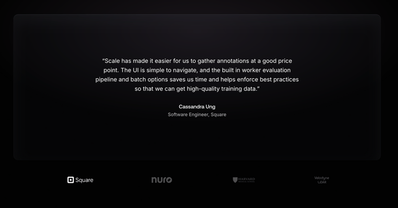 Scale
				testimonial ui component