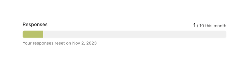 Typeform
				progress indicator ui component