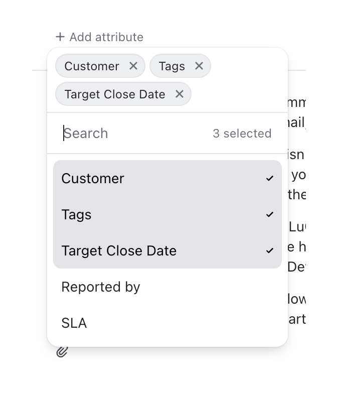 DevRev
				input tag ui component