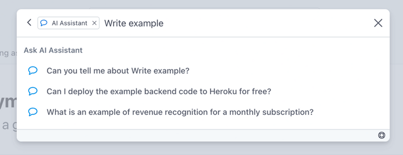 Stripe
				artificial intelligence ui component