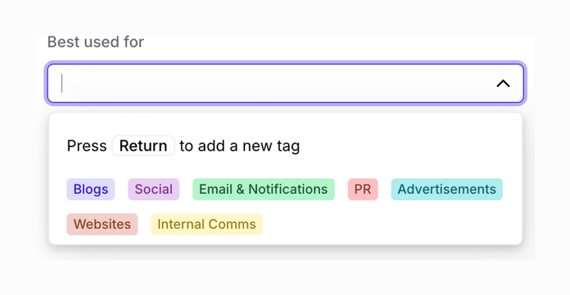 Jasper
				input tag ui component