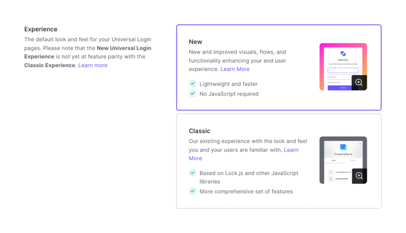 Auth0
				checkbox & radio ui component