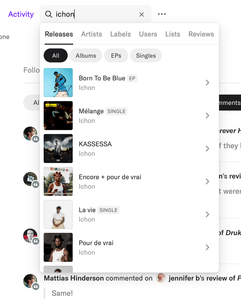 Record club
				dropdown menu ui component