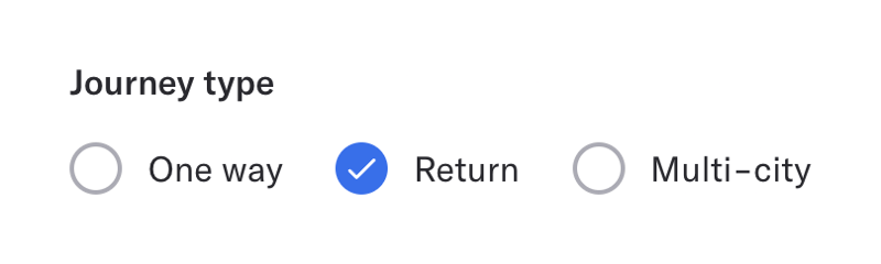 Duffel
				checkbox & radio ui component