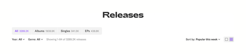 Record club
				tabs ui component