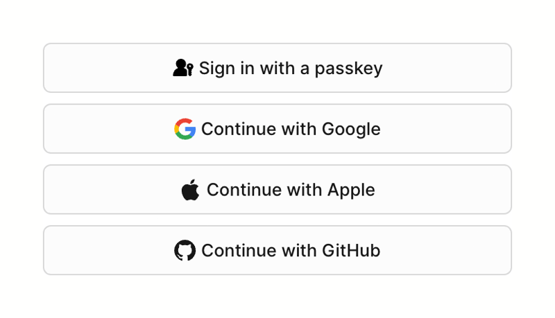 FeatureOS
				social login button ui component