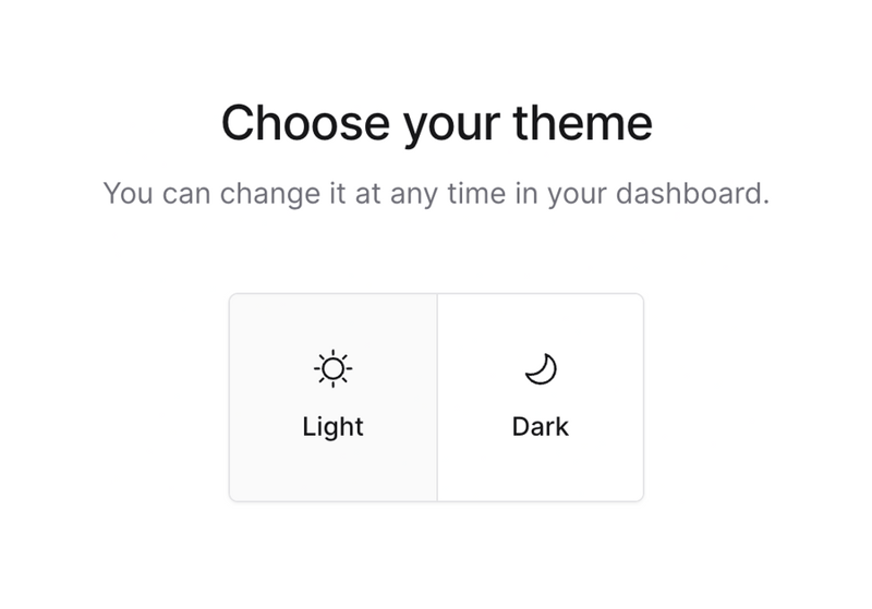 Volta
				theme settings ui component