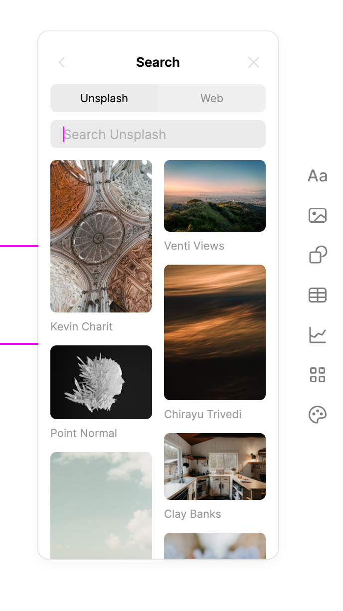 Tome
				grid list ui component