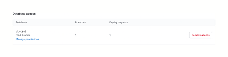 PlanetScale
				table ui component
