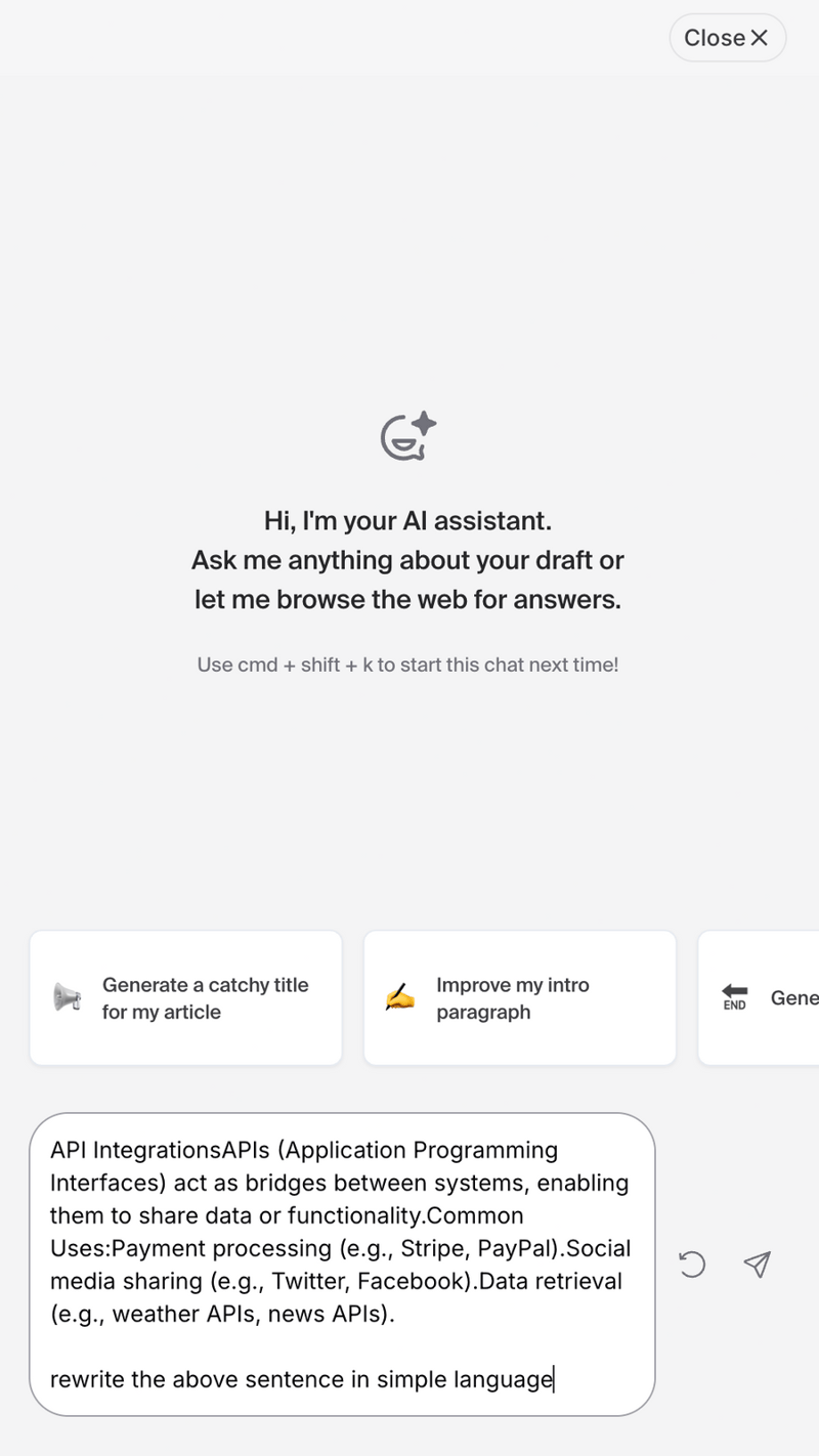 Hashnode
				artificial intelligence ui component