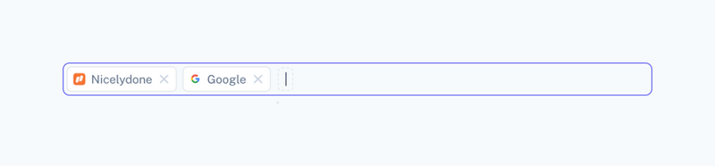 Scribe
				input tag ui component