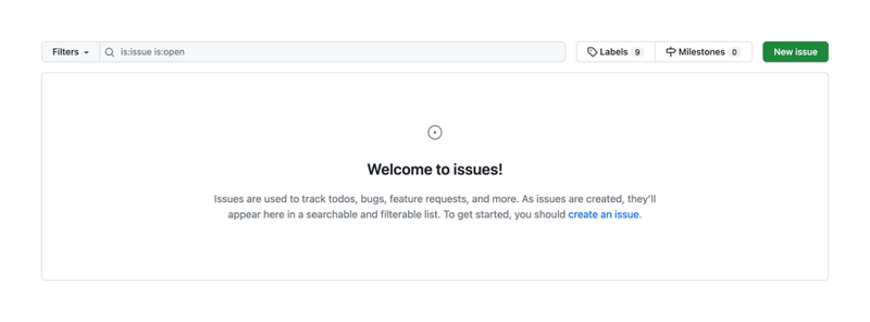 Github
				empty state ui component