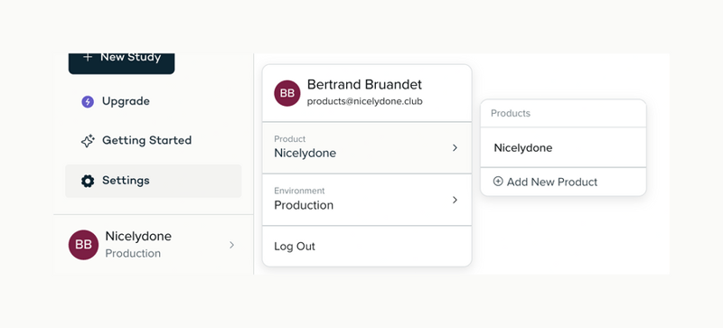 Sprig
				dropdown menu ui component