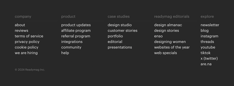 Readymag
				footer ui component