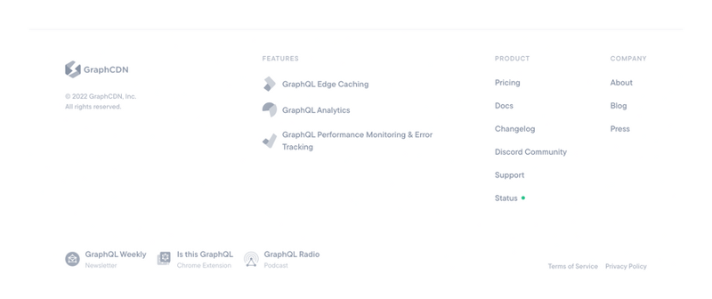 GraphCDN
				footer ui component