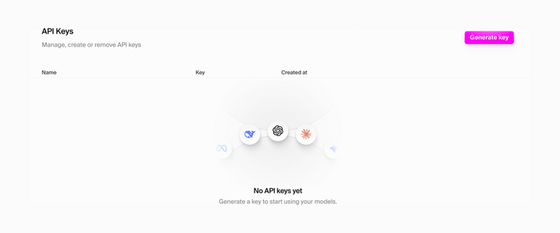 Hypermode
				empty state ui component
