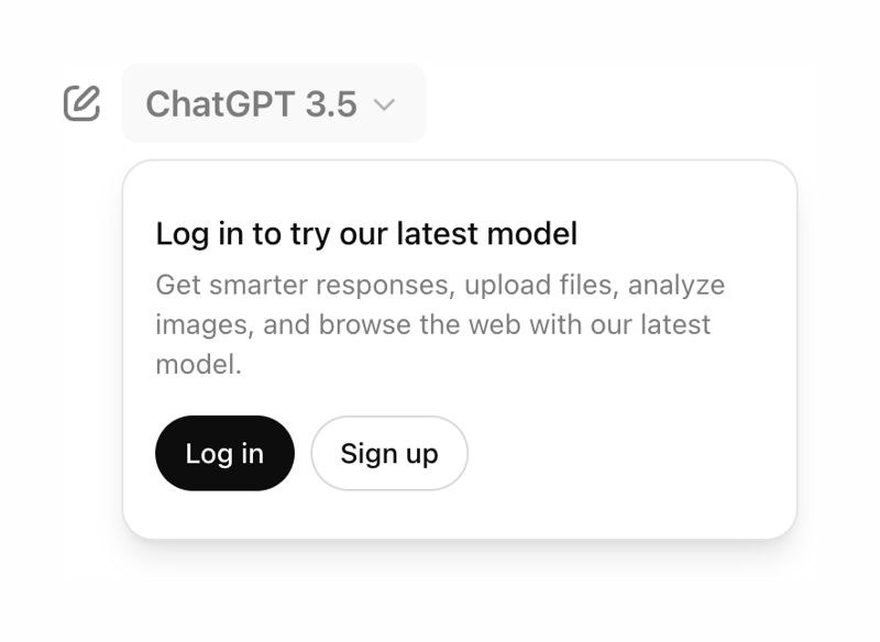 ChatGPT
				dropdown menu ui component