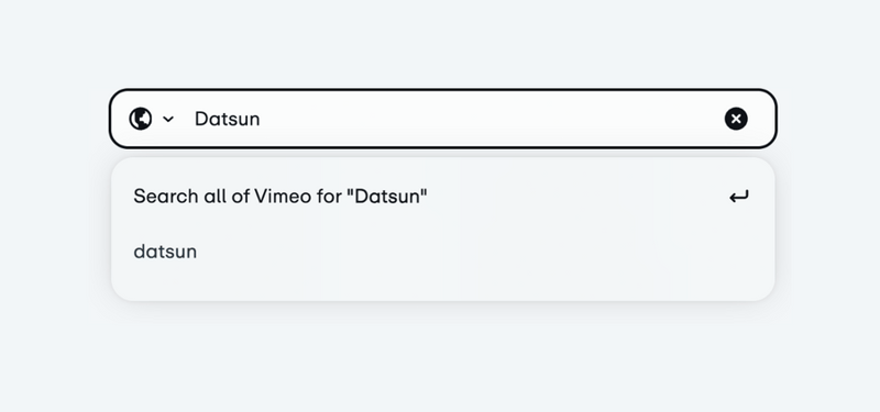 Vimeo
				input search ui component