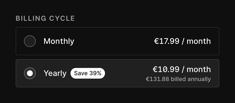 Epidemic Sound
				checkbox & radio ui component
