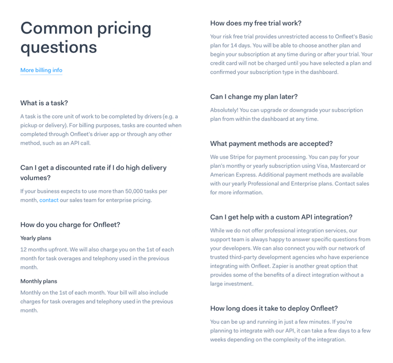 Onfleet
				faq ui component